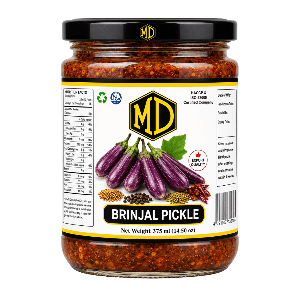 MD Brinjal Pickle 375 g buy online USA - 1